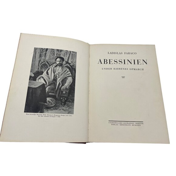 Abessinien: Under Hærenes Opmarch – Ladislas Farago, Danish Edition (1935) - Picture 3 of 8